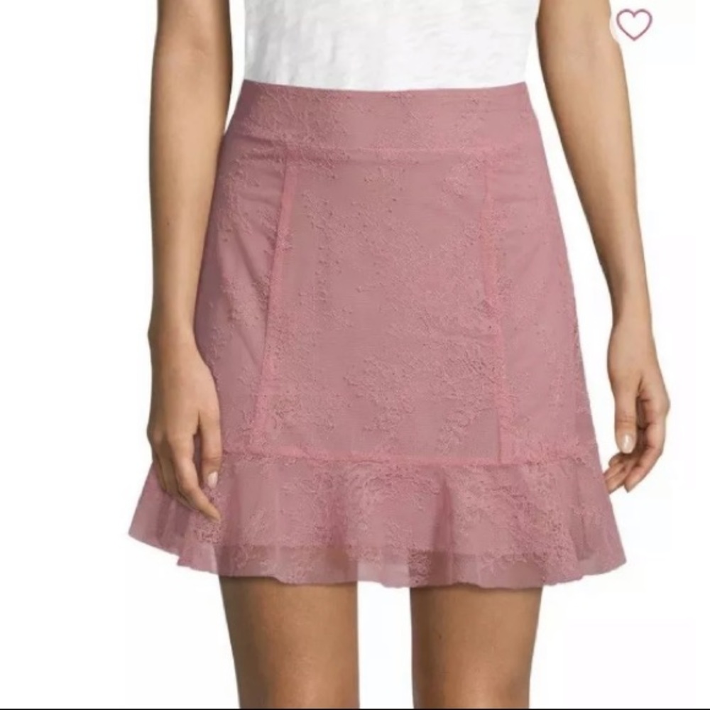 FOR LOVE AND LEMONS Bianca Mini Skirt Size Large